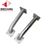 Custom steel tube grab handle mounting plate fabrication