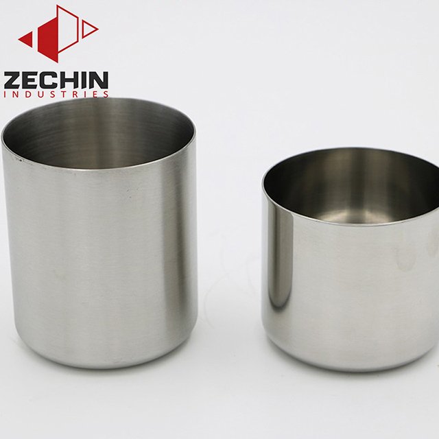 China stainless steel deep drawn metal stamping process services