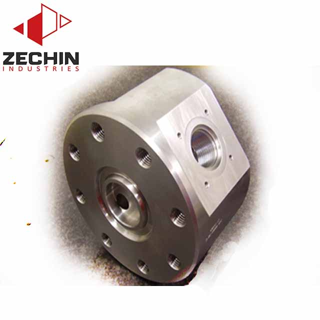 Precision machining steel hexagonal connector fitting